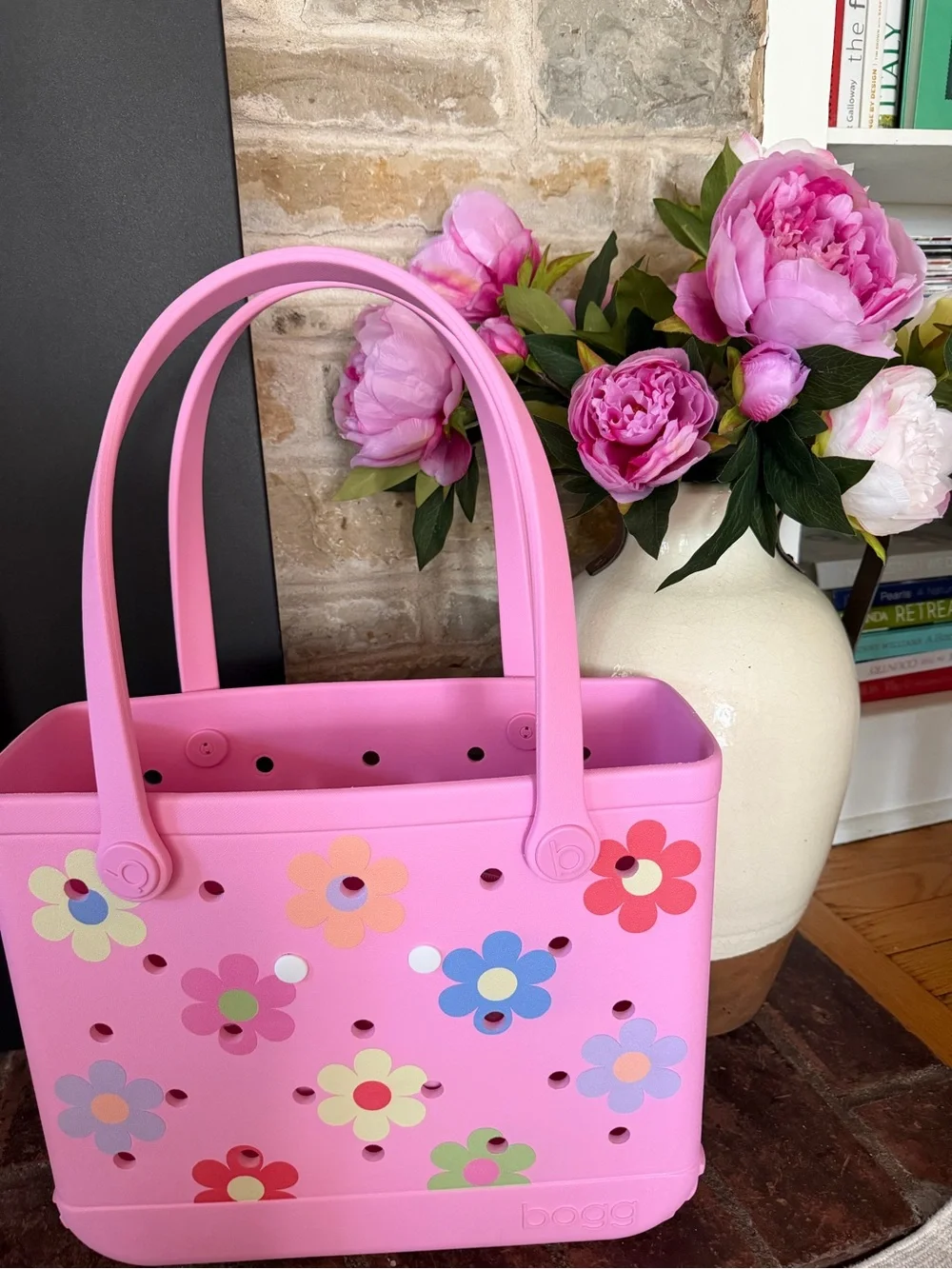 Bogg Original Bag Happy Flowers Print